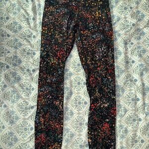 lululemon athletica Multicolor Patterned Leggings
